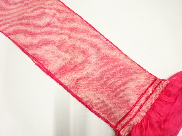 正絹　絞り　振袖用帯揚げ